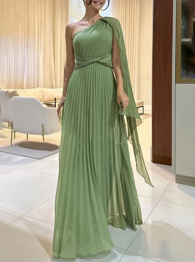 Lucy - Elegant Flowing Pleated Dress
