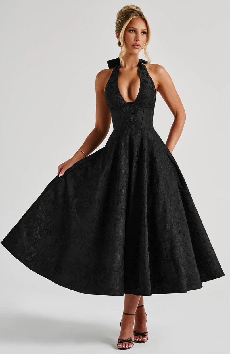 Effie -Elegant Midi Dress