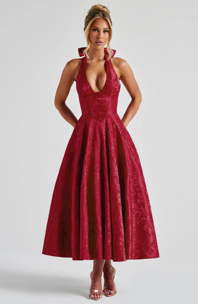 Effie -Elegant Midi Dress