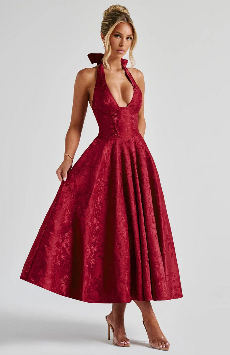 Effie -Elegant Midi Dress