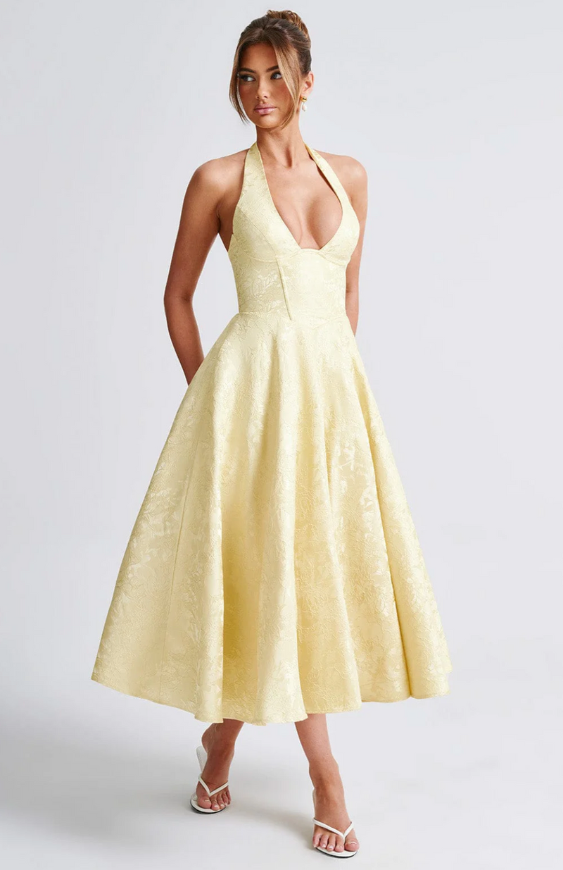 Effie -Elegant Midi Dress