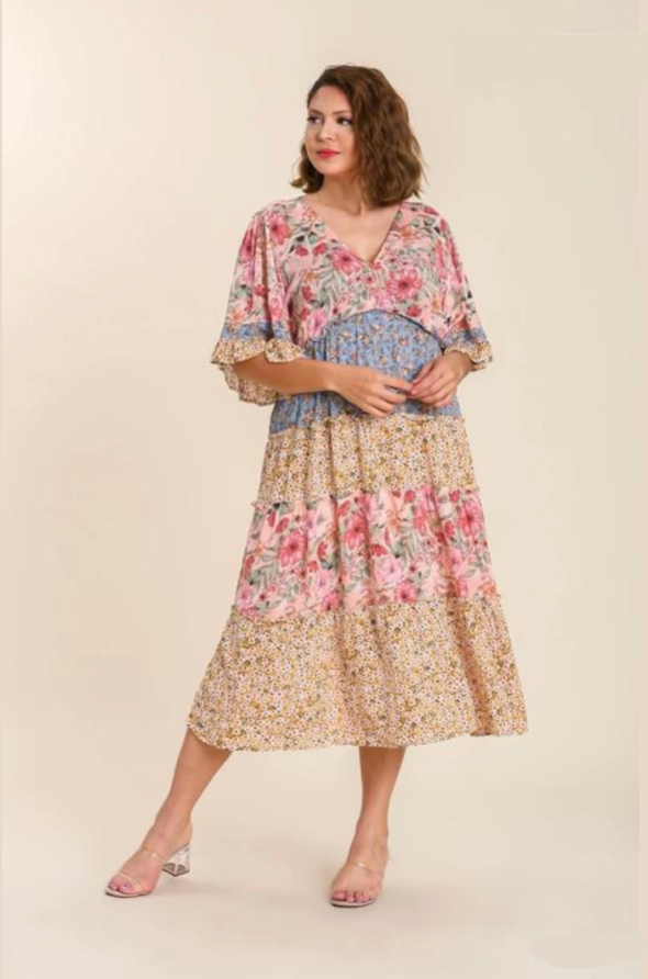 Glora - Elegant Garden Party Dress