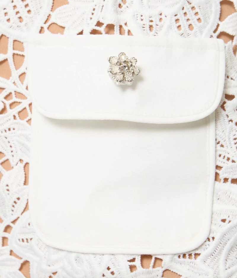 Elowen - Short Sleeve Embroidered Dress