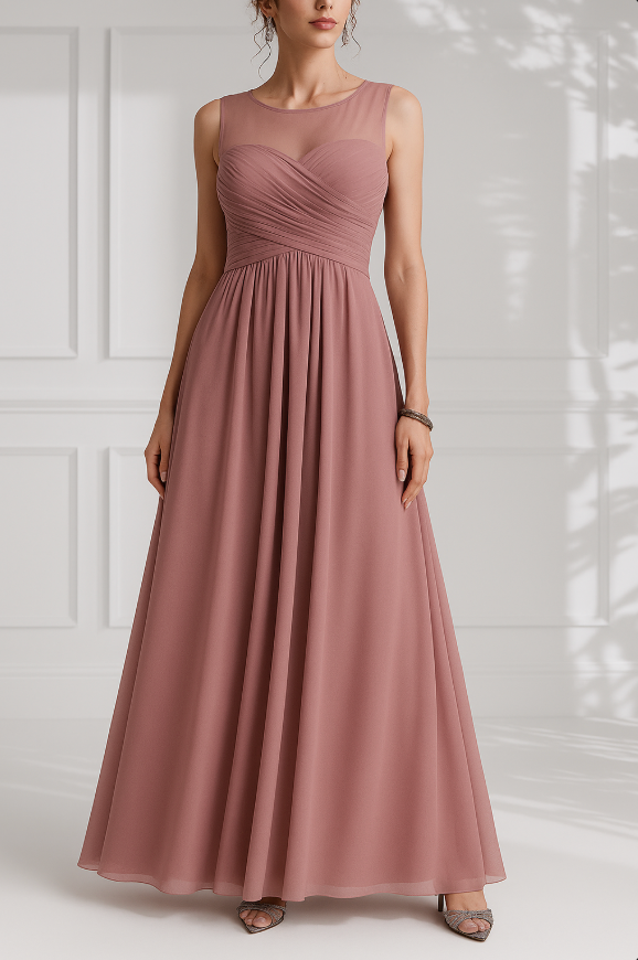 Solia - Luxe Pleated Maxi Dress