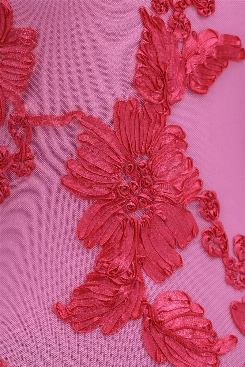 Amara - Luxe Rose Maxi Dress