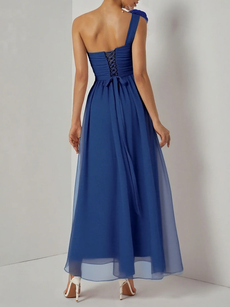 Sheatha - Floral Chiffon Gown Dress