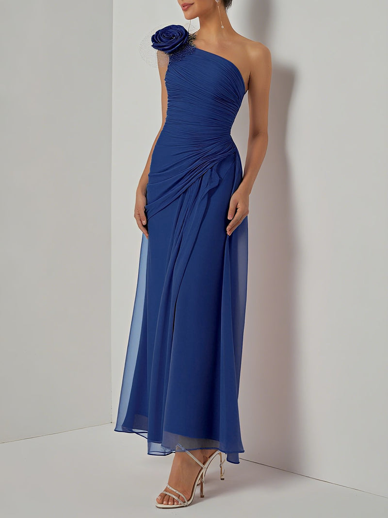 Sheatha - Floral Chiffon Gown Dress