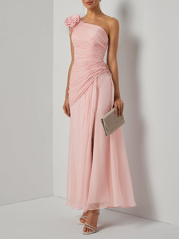 Sheatha - Floral Chiffon Gown Dress