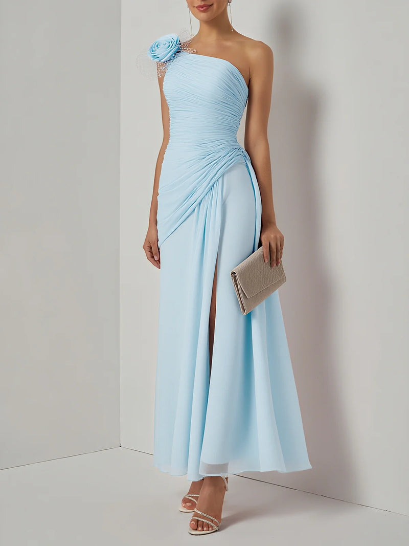 Sheatha - Floral Chiffon Gown Dress