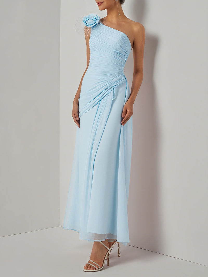 Sheatha - Floral Chiffon Gown Dress