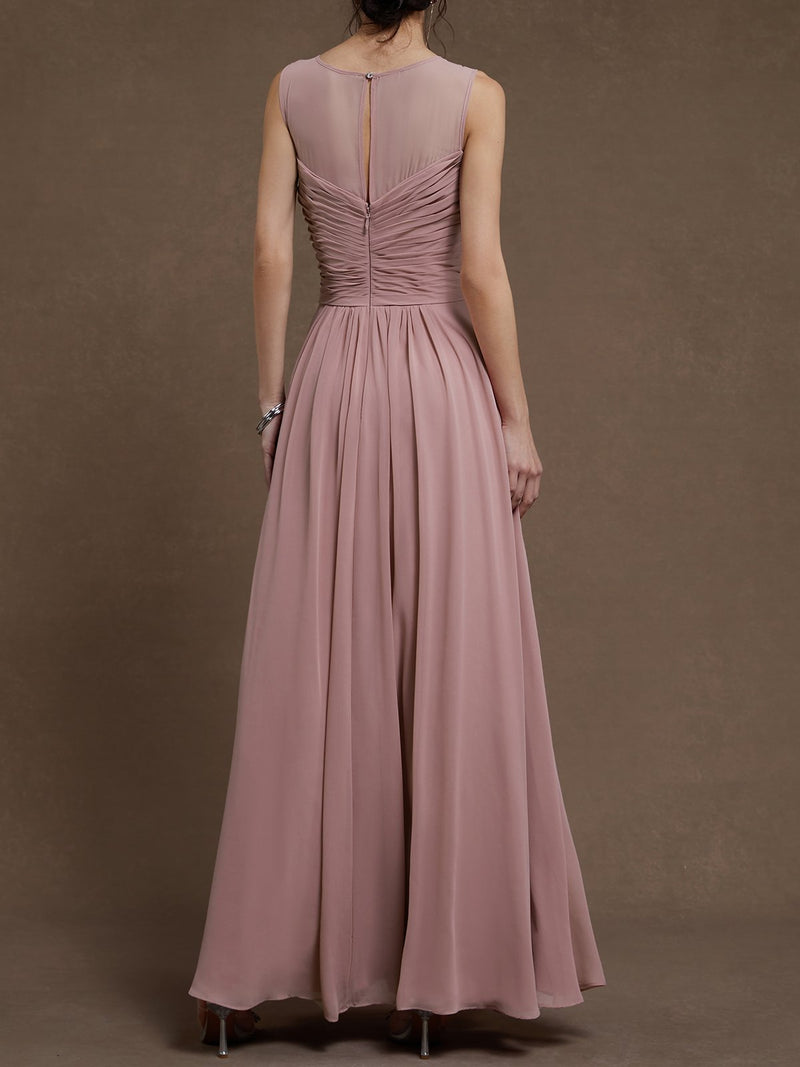 Solia - Luxe Pleated Maxi Dress