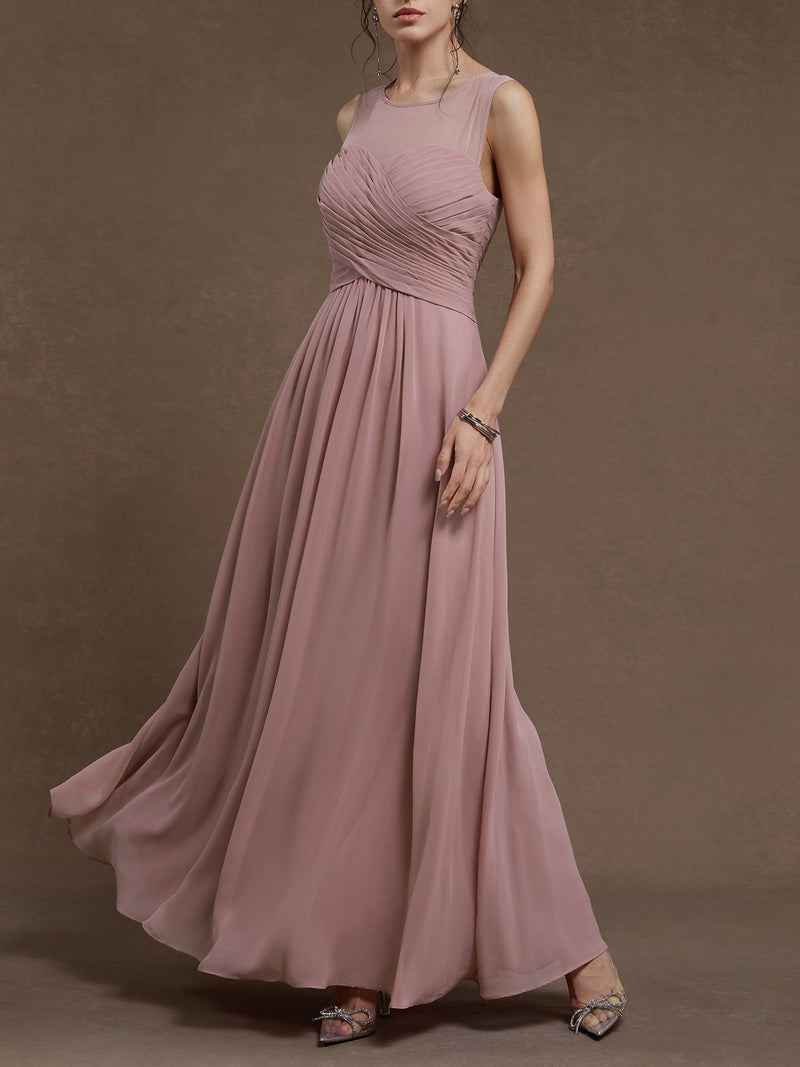 Solia - Luxe Pleated Maxi Dress