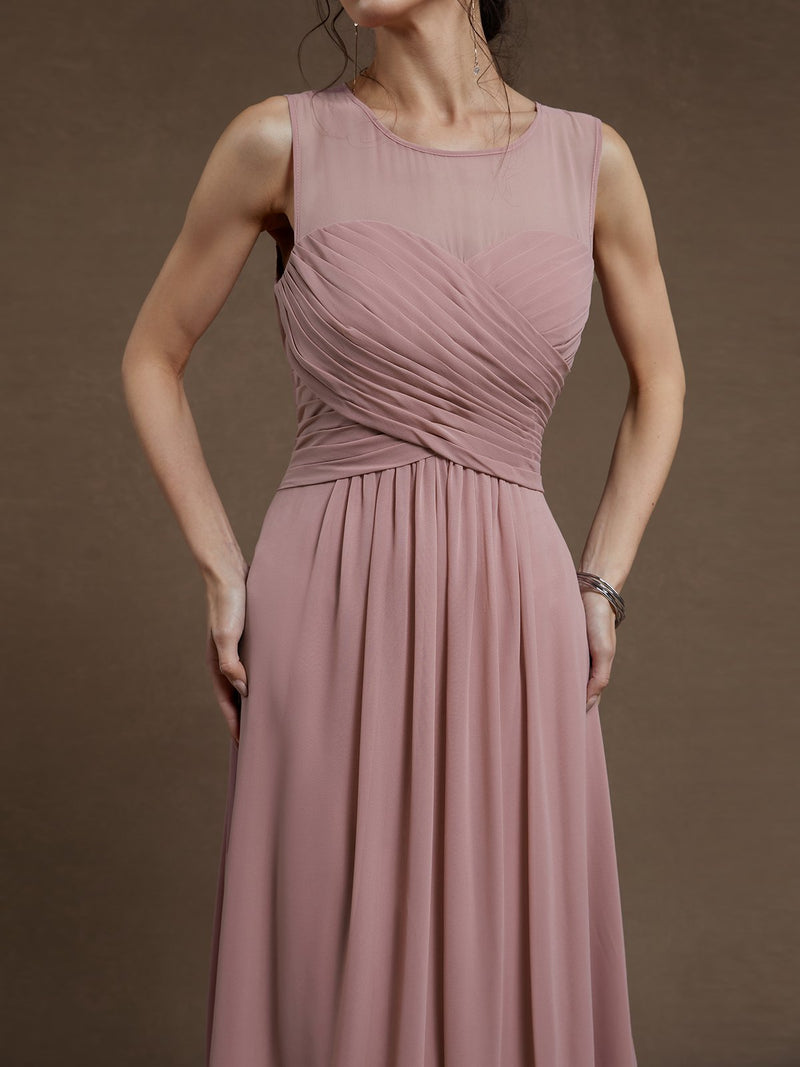 Solia - Luxe Pleated Maxi Dress