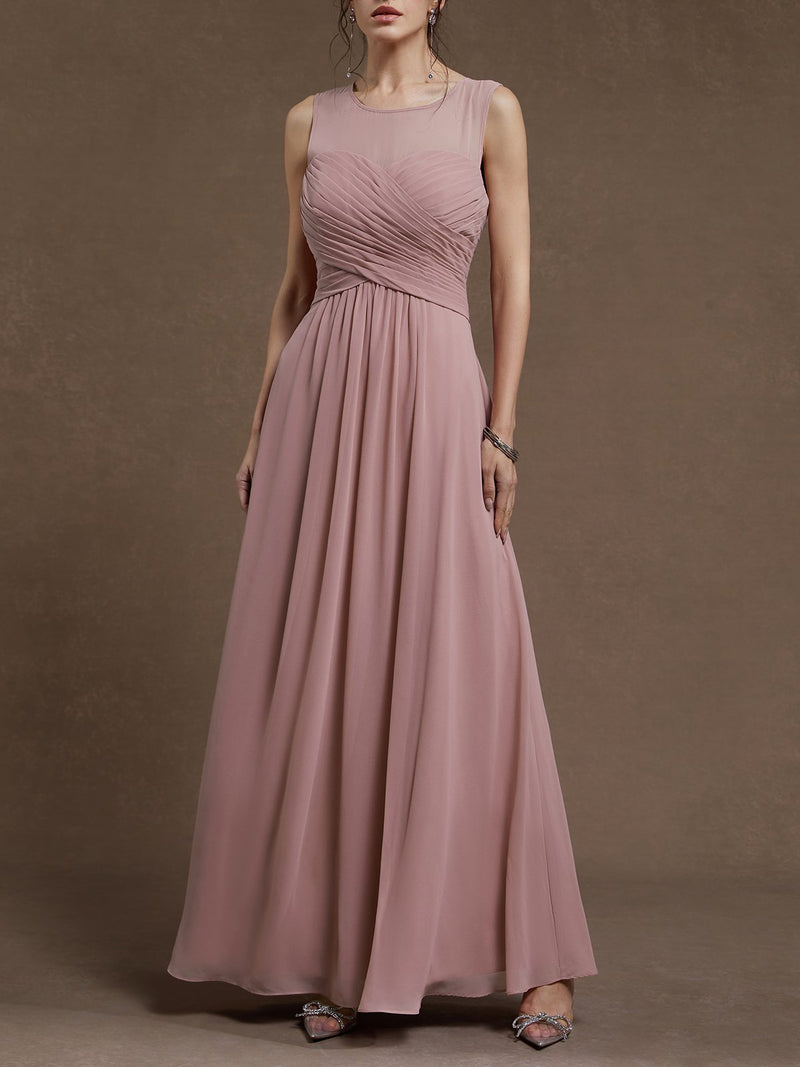 Solia - Luxe Pleated Maxi Dress