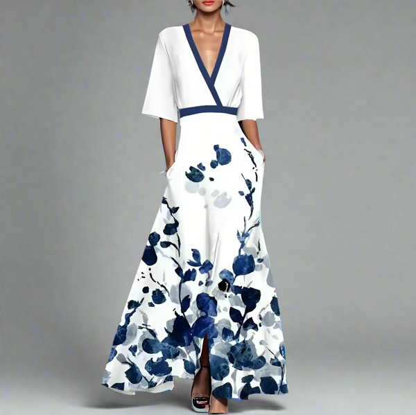 Summer - Maxi Dress with Sleeves