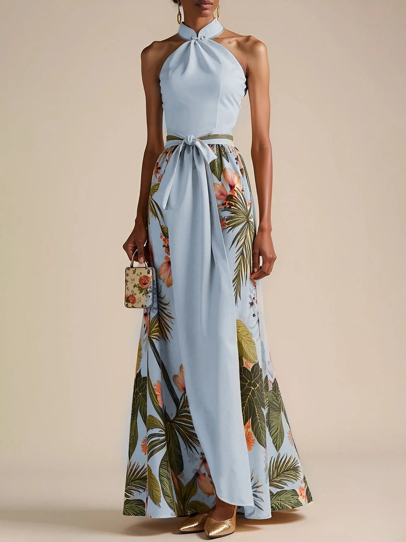 Tahlia - Bow Classic Floral Dress