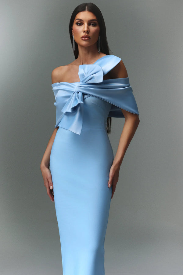 Uara – Off Shoulder Bow Dress