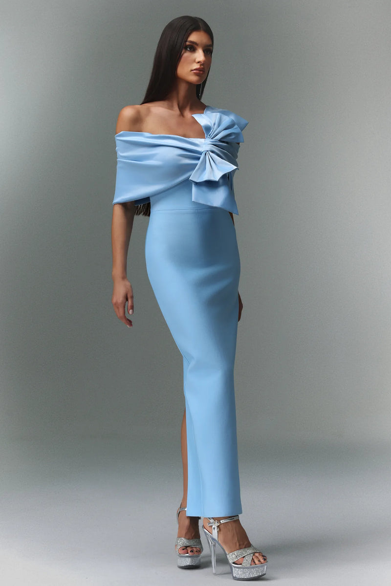 Uara – Off Shoulder Bow Dress