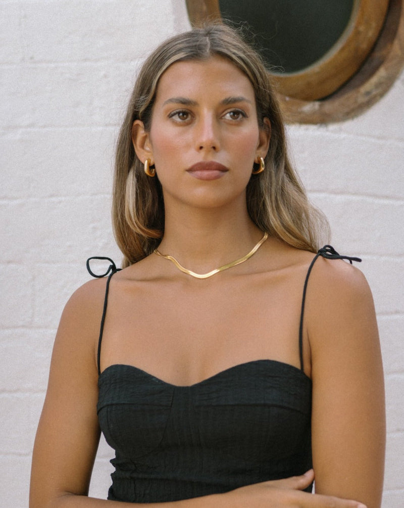 Sabi Gold Snake Chain Necklace