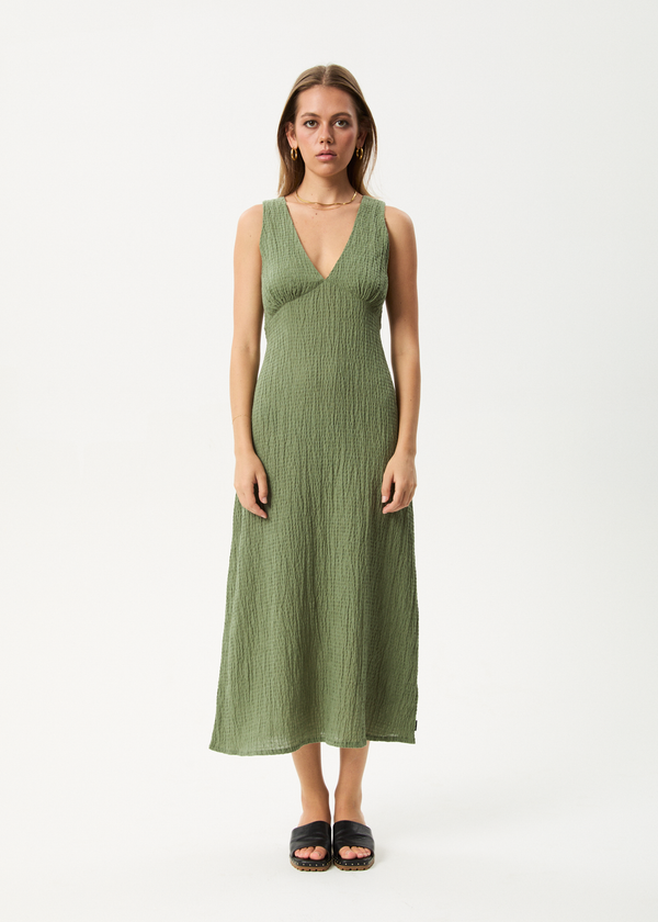 Afend - Seersucker Oli Maxi Dress