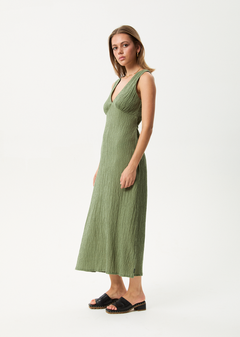 Afend - Seersucker Oli Maxi Dress