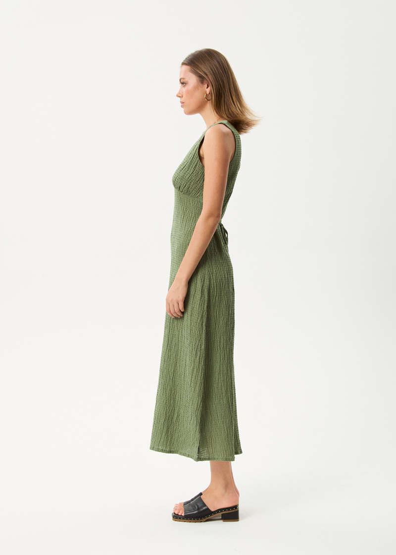 Afend - Seersucker Oli Maxi Dress