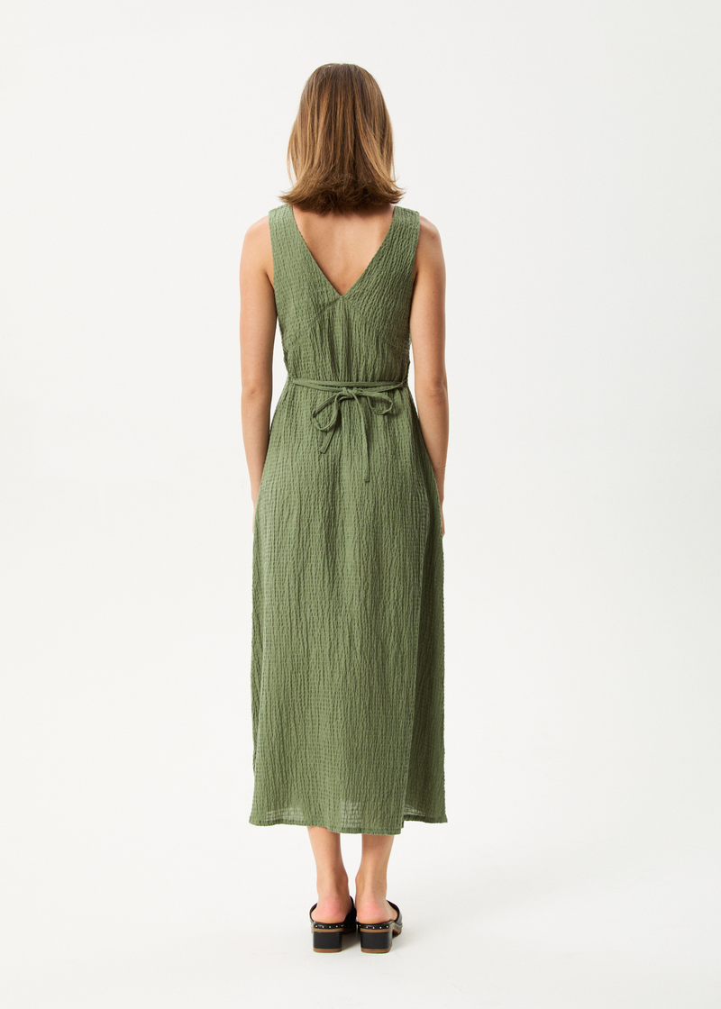 Afend - Seersucker Oli Maxi Dress