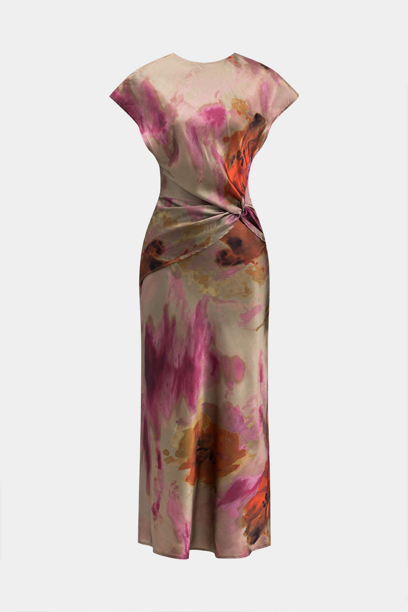 Juliette - Tie Dye Ruched Dress