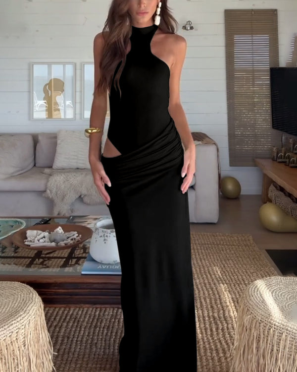 Matilda - Elegant Sleeveless Hollow Dress