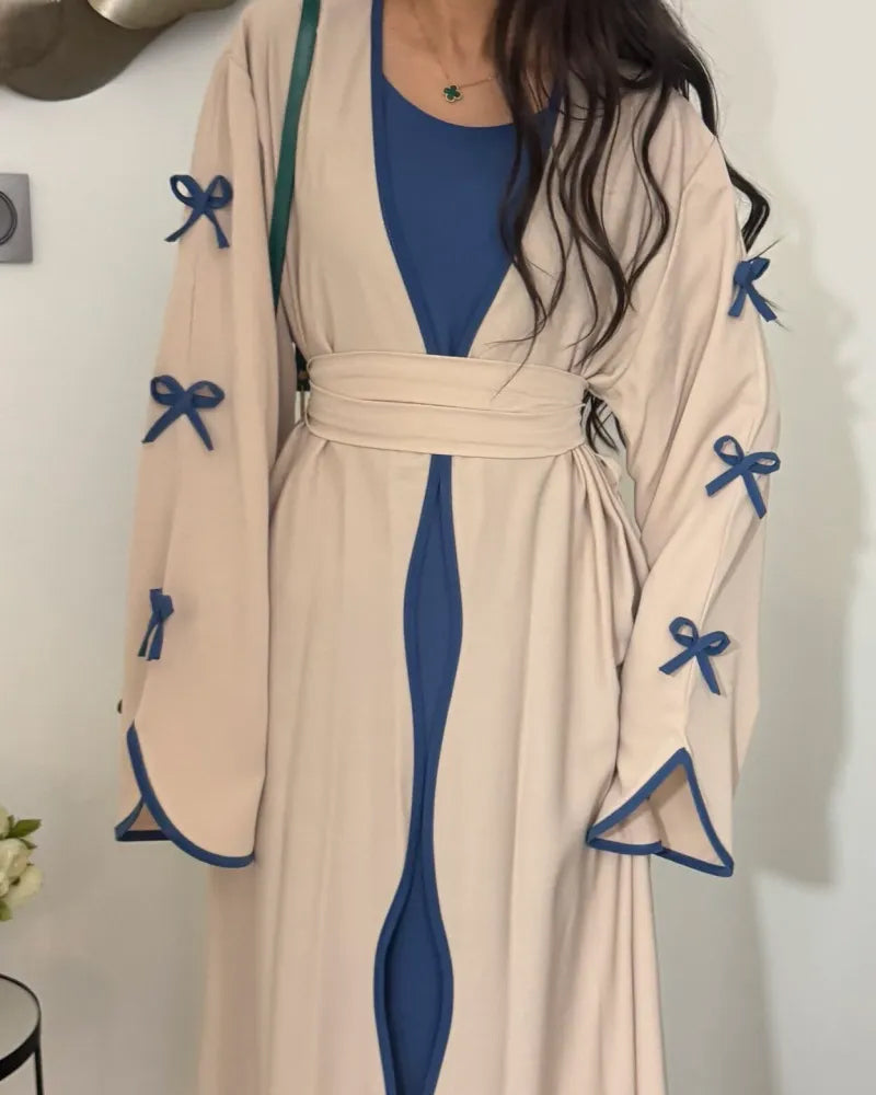 Cara - Elegant Bow Dress set