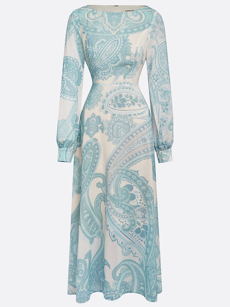 Solia - Floral Chiffon Maxi Dress