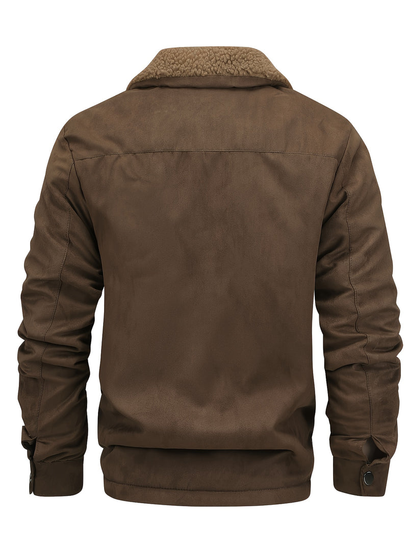 Jonas - Fleece Lining Fur Coat