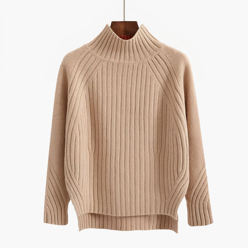 MIRTHA | Knitted Turtle Neck Sweater