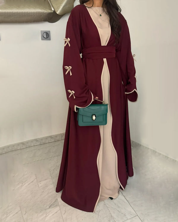 Cara - Elegant Bow Dress set