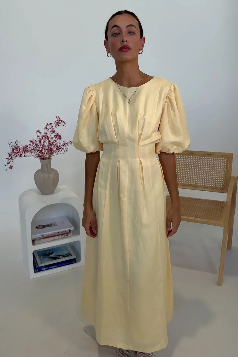 Bubi - Yellow Air Maxi Dress