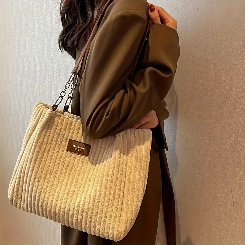 Molly™ | Corduroy Tote Bag