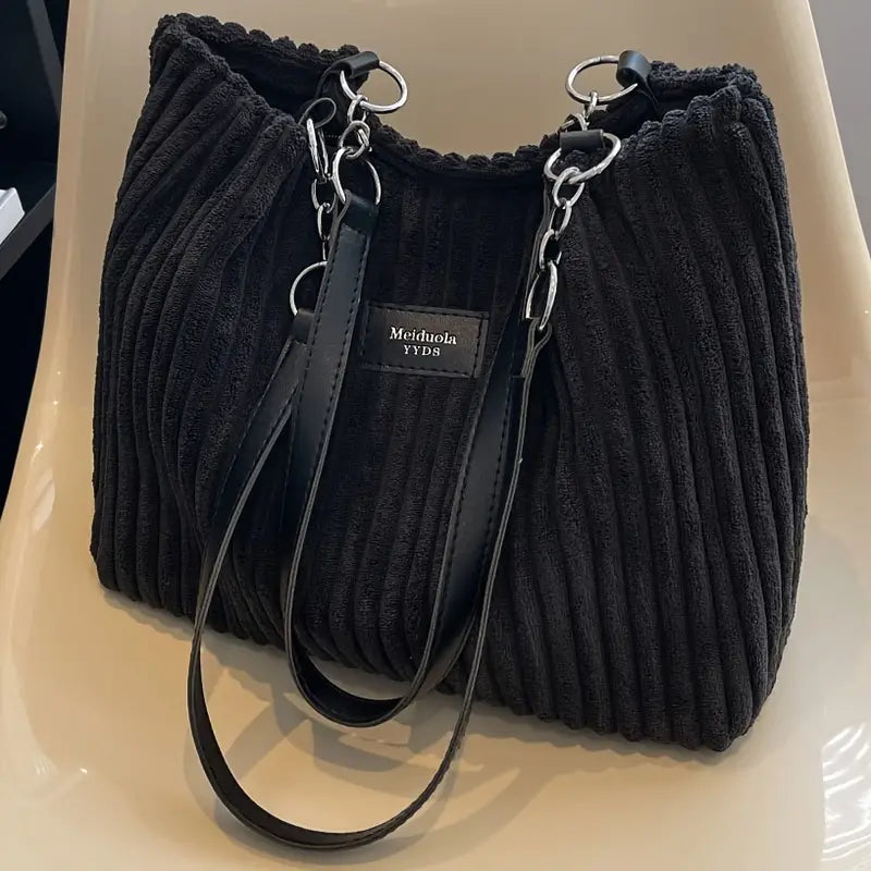 Molly™ | Corduroy Tote Bag