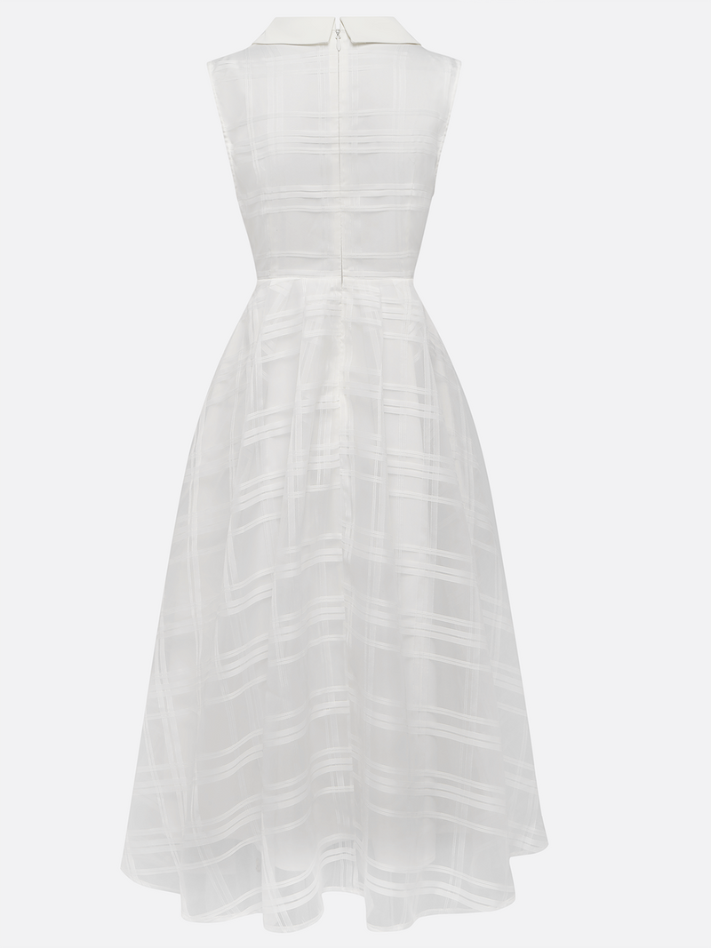 Lyra - Sleeveless A Line Midi Dress