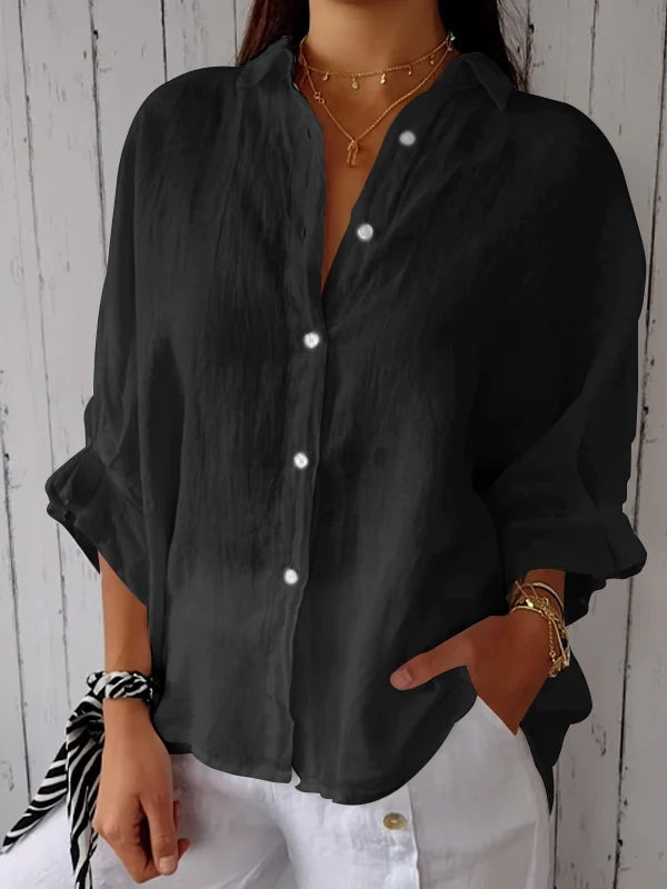 Lucy - Linen Back Design Top