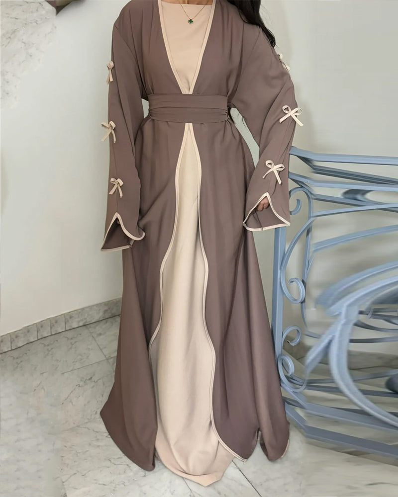 Cara - Elegant Bow Dress set