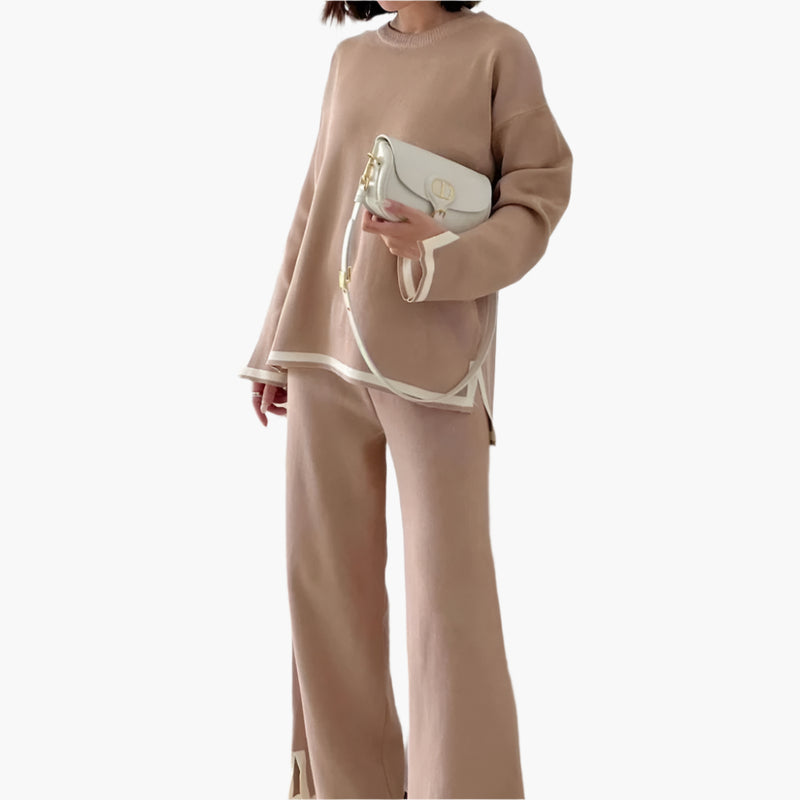 Farida – Luxury Tailored Sweater and Pants Set