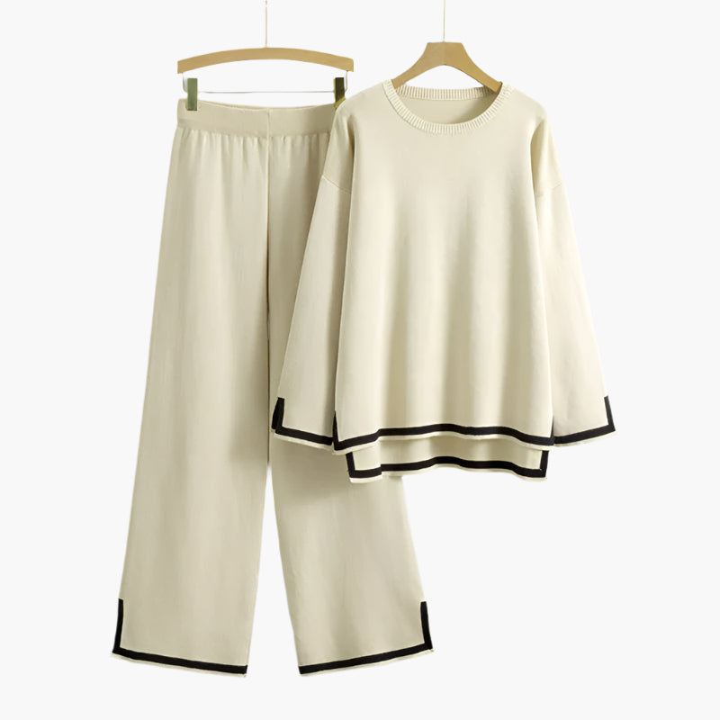 Farida – Luxury Tailored Sweater and Pants Set