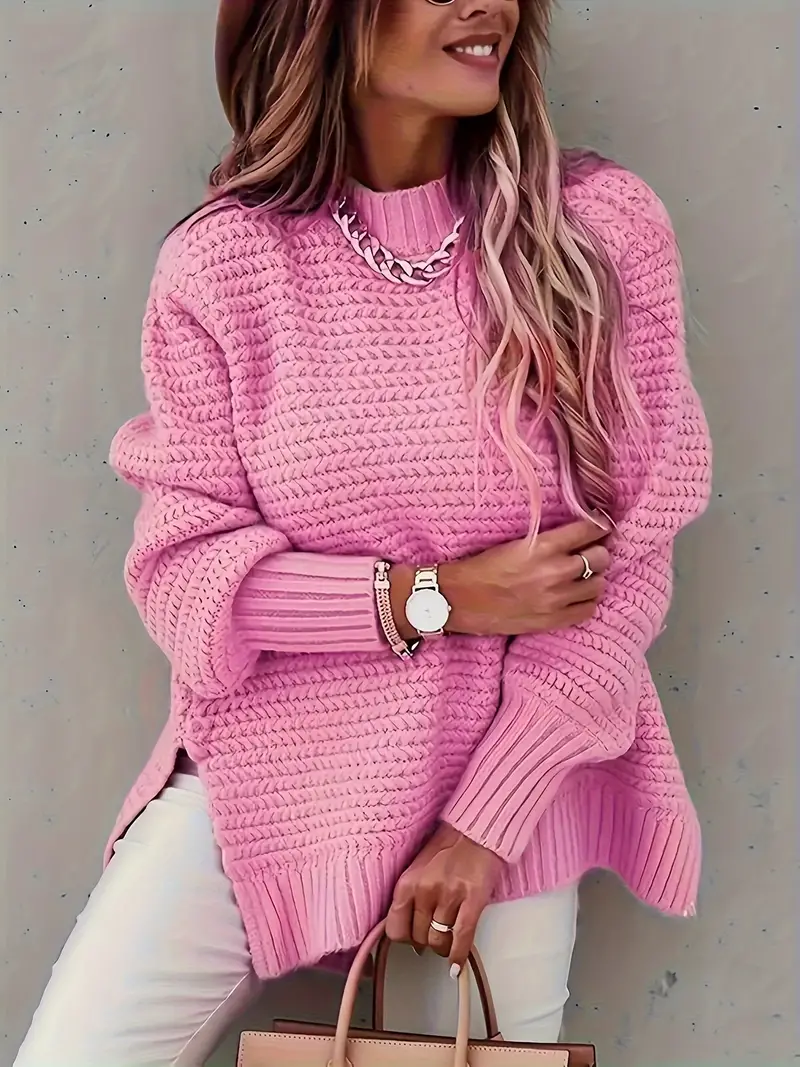 KATE | Warm Textured Knit Sweater