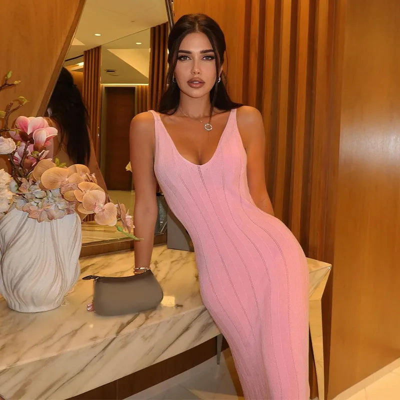 Bryony | Sleeveless Long Dress