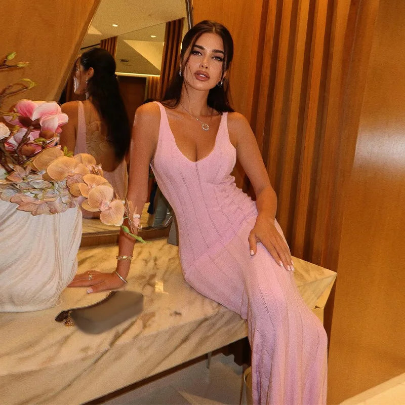 Bryony | Sleeveless Long Dress