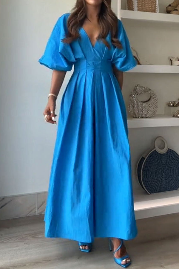 Antibes - Linen Blend Princess Dress