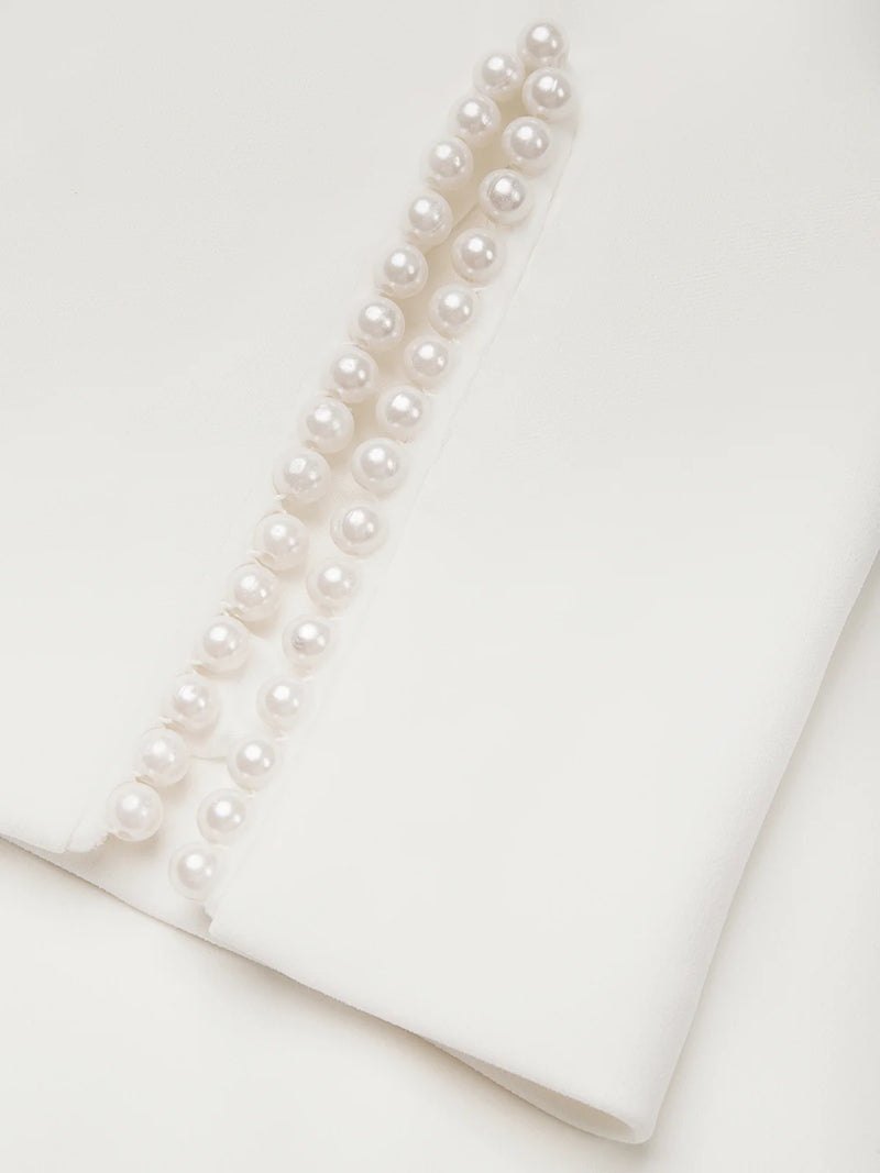 Perela - Classic Pearls Midi Dress