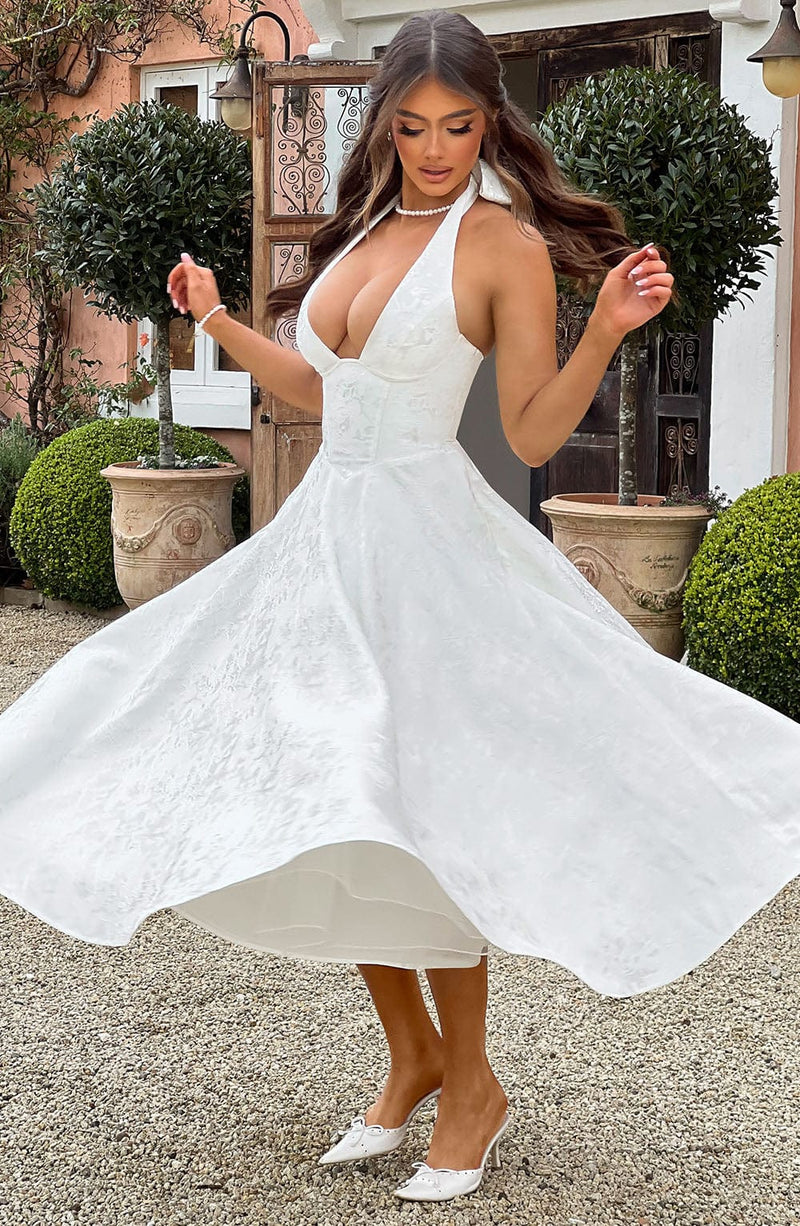 Effie -Elegant Midi Dress