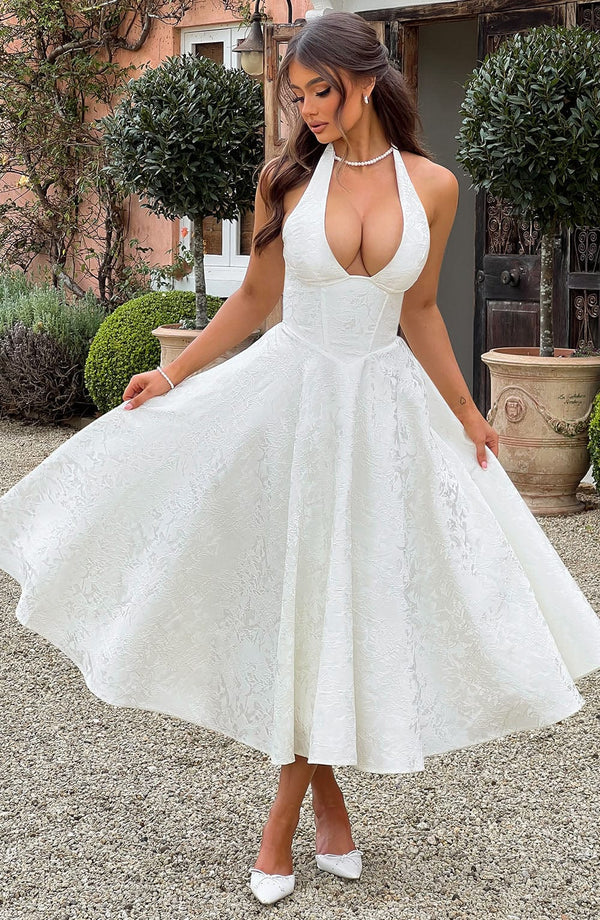 Effie -Elegant Midi Dress