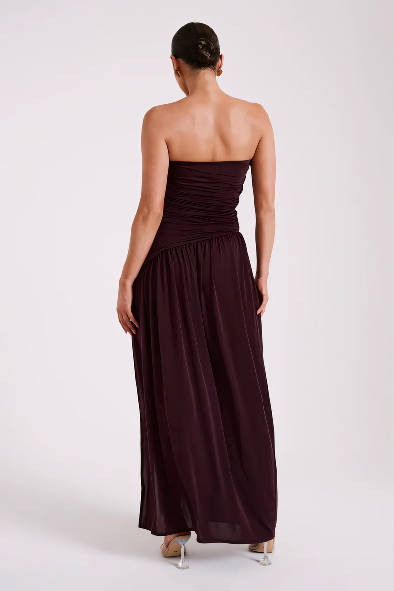 Mystic - Elegant Maroon Gown
